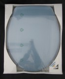 SANIT 3000 WC-Sitz Toilettensitz WC-Brille WC-Deckel Bermuda-Blau