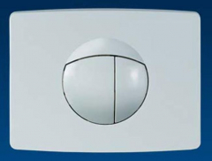 SANIT S 701 BETÄTIGUNGSPLATTE 16.701.01..0000 für UP-Spülkästen in ALPIN-WEISS