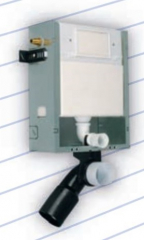 SANIT WC-Montageelement 980 N mit Unterputz-Spülkästen