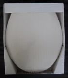 Abusanitair Maxima WC-Deckel Toilettenbrille WC-Sitz Pergamon Creme-Weiss