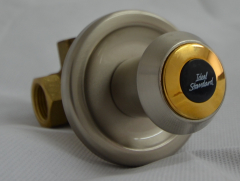 IDEAL STANDARD Dreiwege-Umstellung UP Armatur Satin / Gold