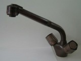 Franke kitchen faucet in brown