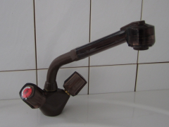 FRANKE Küchenarmatur mit Brause in Siena-Braun