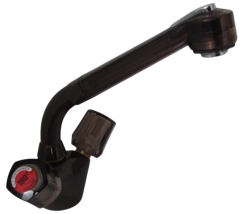 FRANKE Oederlin Küchenarmatur mit Brause in Mocca-Braun Hochdruck Küchenarmatur, Armatur Mocca Braun, Küchenarmatur Braun, Design Küchenarmatur, Wasserhahn Küche, Küchenarmatur schwenkbar, Mischbatterie Küche, Spülenarmatur mit Brause, Küchenspülenarmatu