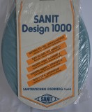 SANIT Design 1000 WC-Sitz Toilettensitz WC-Brille WC-Deckel Bermuda-Blau