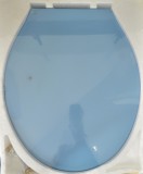 Düsselplastic WC-Sitz Toilettenbrille Taubenblau Hell-Blau