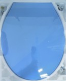 Düsselplastic WC-Sitz Toilettenbrille Bermuda-Blau