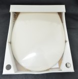 Abusanitair Trendline WC-Deckel Toilettenbrille WC-Sitz Pergamon