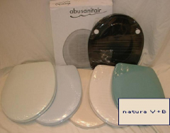 Abusanitair WC-Sitz Toilettensitz WC-Brille WC-Deckel NATURA