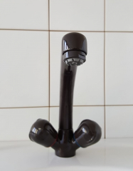 KWC NEOVERSO Küchenarmatur Niederdruckarmatur Mocca Braun