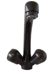 KWC NEOVERSO Küchenarmatur Niederdruckarmatur Mocca Braun Küchenmischer Braun, Armatur für Boiler, Armatur für Untertischgerät, Spülenarmatur KWC