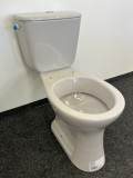 KERAMAG Delta Fondo Stand-WC-Kombination Combi-WC Manhattan Grau