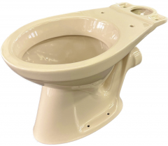 Novo-Boch Stand-WC-Kombination Bahamabeige Abgang zur Wand ohne Spülkasten