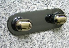 Dualux Unterputz-Armatur Duschwannenarmatur Aranja/Edelmessing