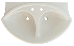 IDEAL STANDARD Esprit Doppelwaschbecken Doppelwaschtisch Waschbecken EDELWEISS 93,5 x 56 cm