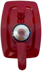 Bausatz 2 - Ceramix Junior Oberteile Unterputz-Wannenarmatur Rot