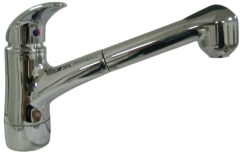 IDEAL STANDARD Dolphin Küchenarmatur Niederdruck Chrom mit Brause