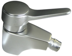 ROKAL Bidet Armatur Bidetarmatur in Chrom-Matt Edelmatt