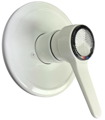 ROKAL Unterputzarmatur Duschwannenarmatur Duscharmatur Weiss