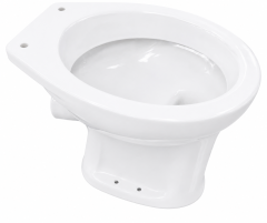 NOVO-BOCH Stand-WC Weiß Flachspüler Wandabgang Standtoilette Keramik Made in Belgium