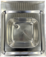 BLANCO 5x6 Auflage-Spüle 50x60 cm Gastronomie Gastro Modul-Spüle Spülbecken Edelstahl