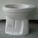 SPHINX erhöhtes Behinderten-WC Abfluss Boden AO 45 cm WEISS